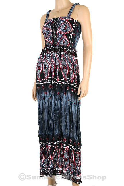 Bohemian Fashion Summer Maxi Sun Dress