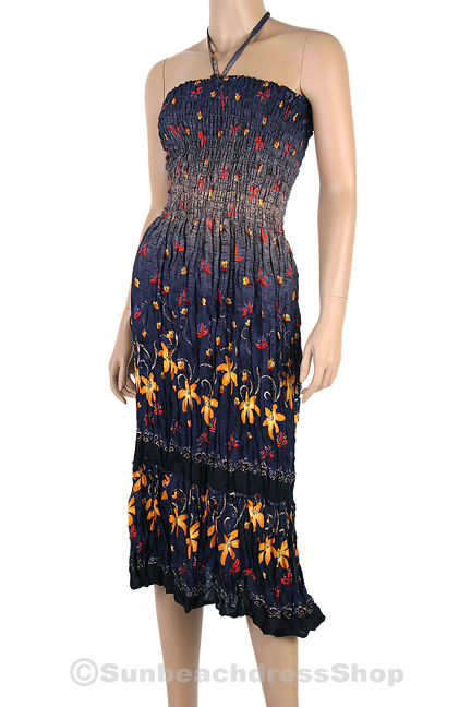 Bohemian Fashion Summer Maxi Sun Dress