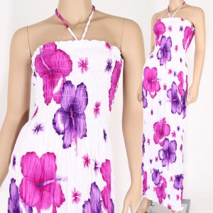 Floral Bohemian Fashion Halter Summer Sun Boho Maxi Dress Beach Purple S M L hl018-0