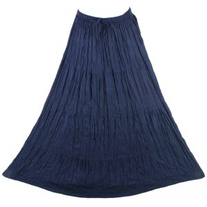 Bohemian Tier Long  Skirt Boho Hippy Hippie Gypsy Blue XS-XL sk167s 