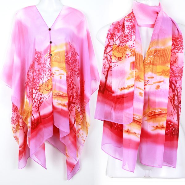 Tunic Kaftan Scarf Blouse Dress Wing Beach Cover Up Swimwear View ts20p-0