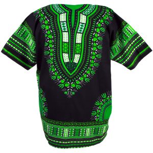 African Dashiki Mexican Poncho Hippie Tribal Ethic Boho Shirt Black ad14t-6879