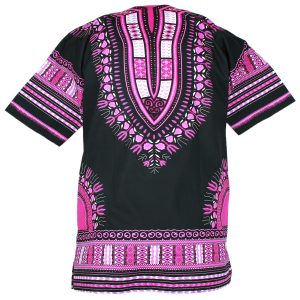 African Dashiki Mexican Poncho Hippie Tribal Ethic Boho Shirt Black ad14p-7592