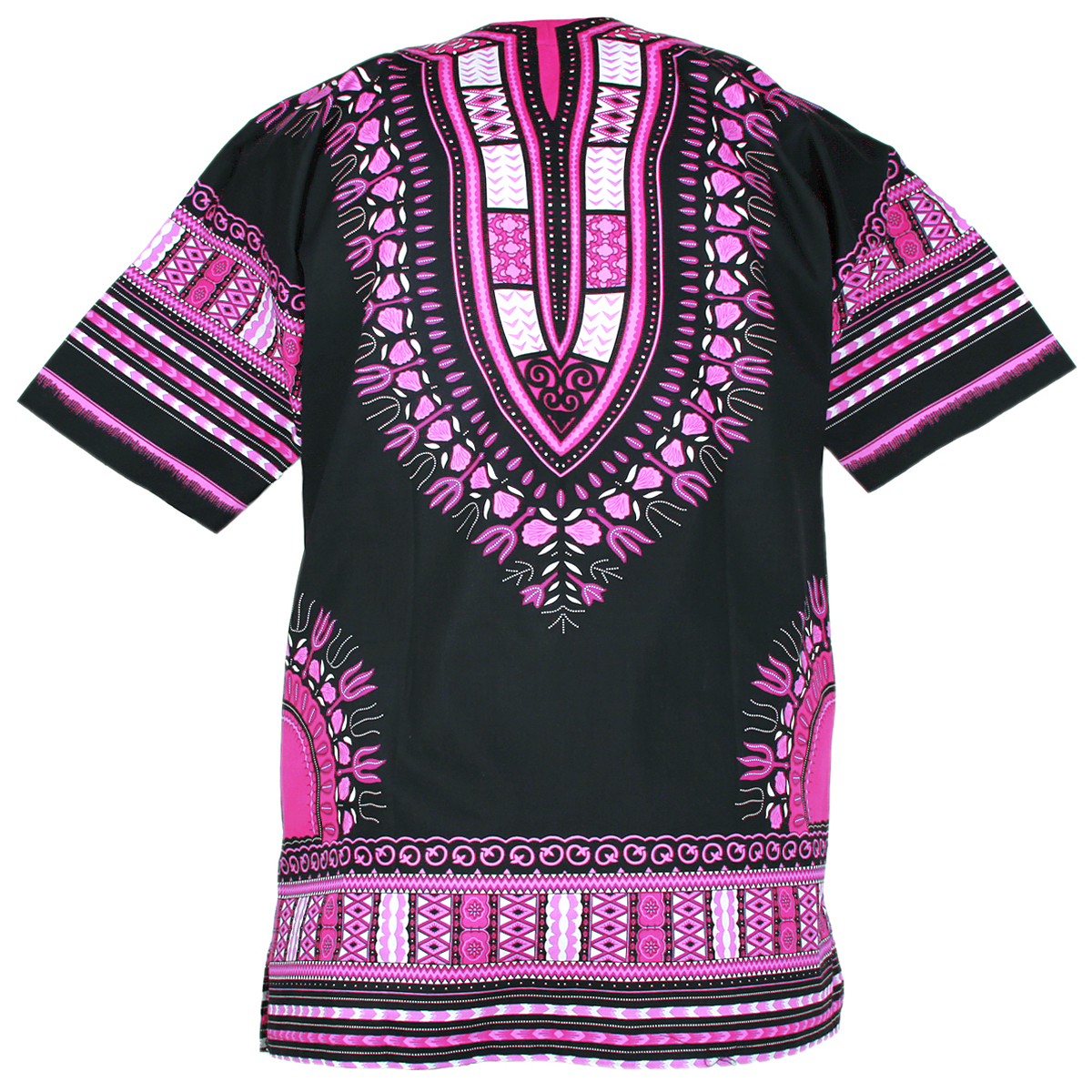 African Tshirt Men Women Dashiki Hippie boho Mexican Blouse Black Purple poncho 