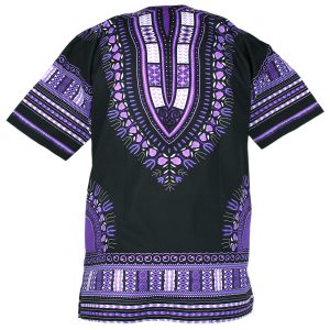 African Dashiki Mexican Poncho Hippie Tribal Ethic Boho Shirt Black ad14v-7594