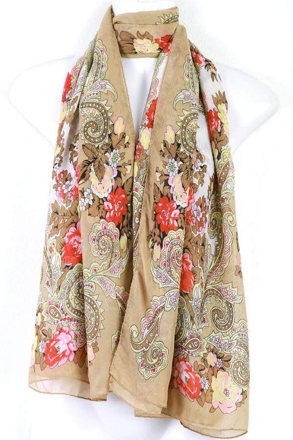 Vintage Floral Kaftan Caftan Tunic Dress Wing Blouses Scarf Beach Cover Up ts35b-7741